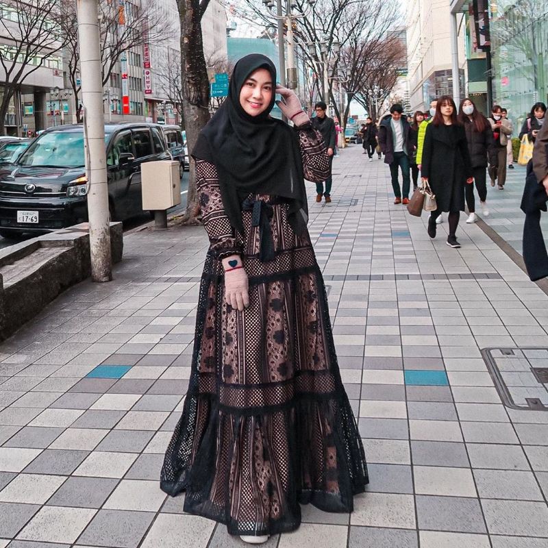 ALEXANDRIA DRESS BY COVER ME ID / GAMIS PESTA BUSUI PREMIUM TERLARIS