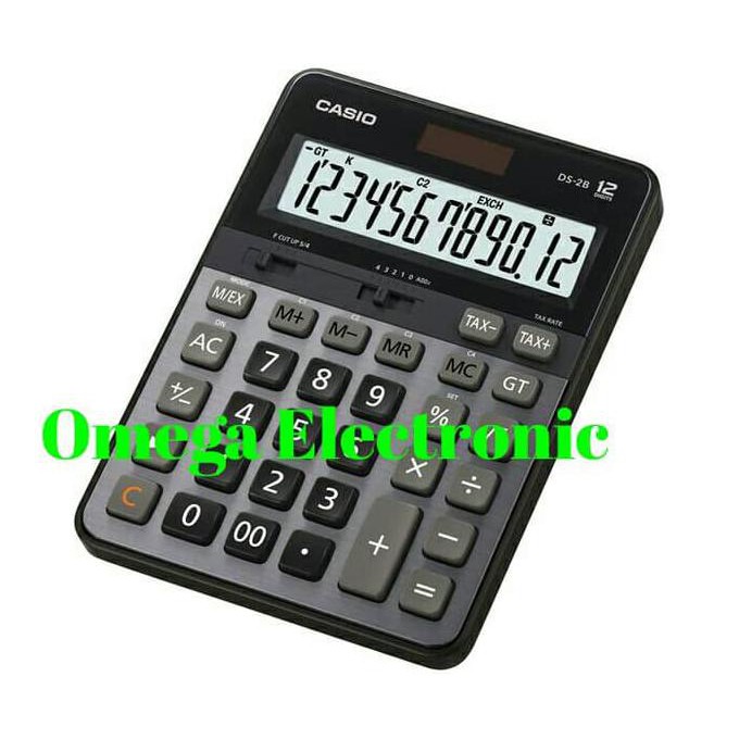 

Casio Heavy Duty Calculator DS-2B - Kalkulator Kantor Office DS 2 B 12