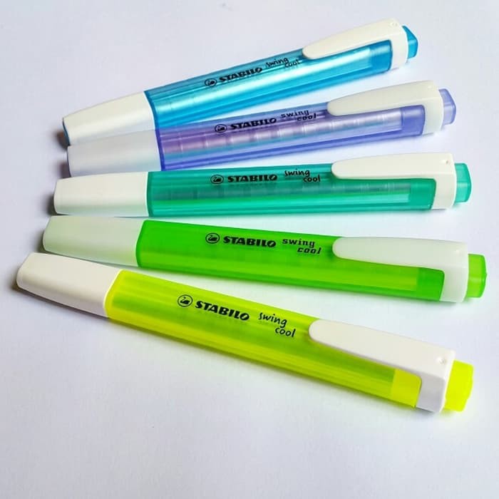 

Stabilo Pulpen - Stabilo Warna Warni - Highlighter Stabilo Swing Cool Color - Highlighter - Bisa