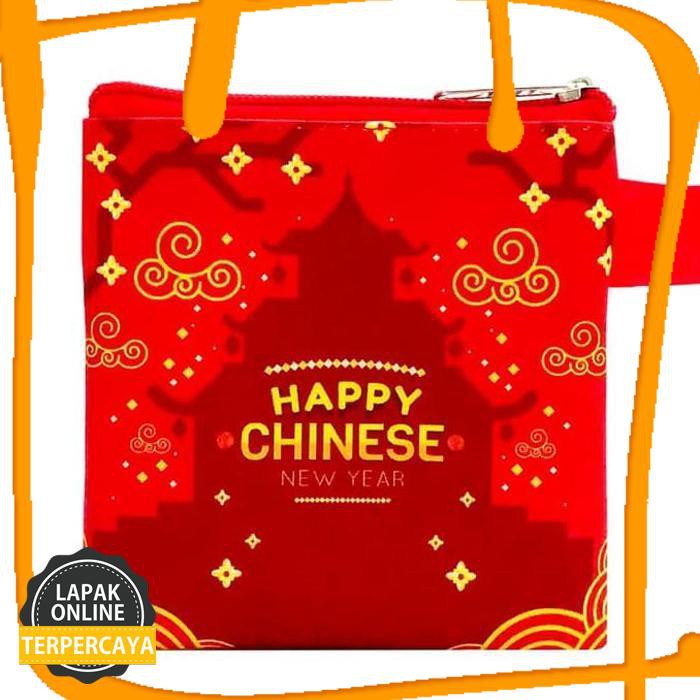 

New Arrival Dompet Pouch Angpao Imlek Wihara Happy Chinese New Year Red Envelope - Imlek Wihara