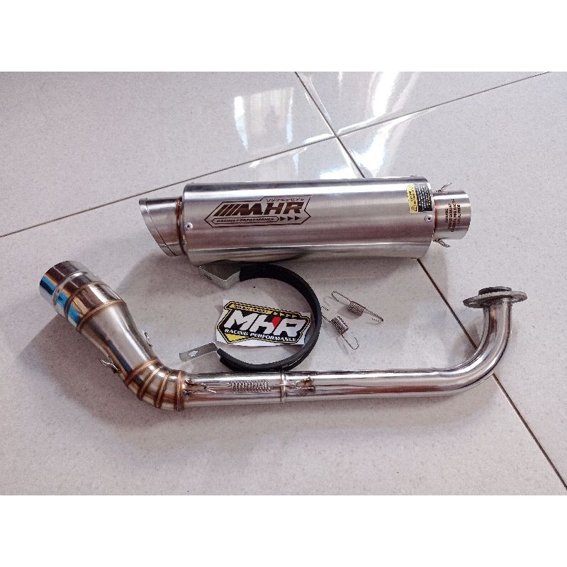 Knalpot MHR RACING Fullsystem AEROX NMAX VARIO BEAT MIO ADV