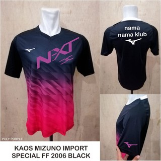 Baju badminton  mizuno 2006 SPECIAL FF kaos  mizuno 