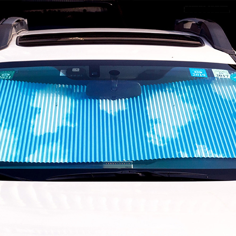 Sfs Tirai Pelindung Panas Matahari Anti UV Dapat Dilipat Untuk Kaca Jendela Mobil