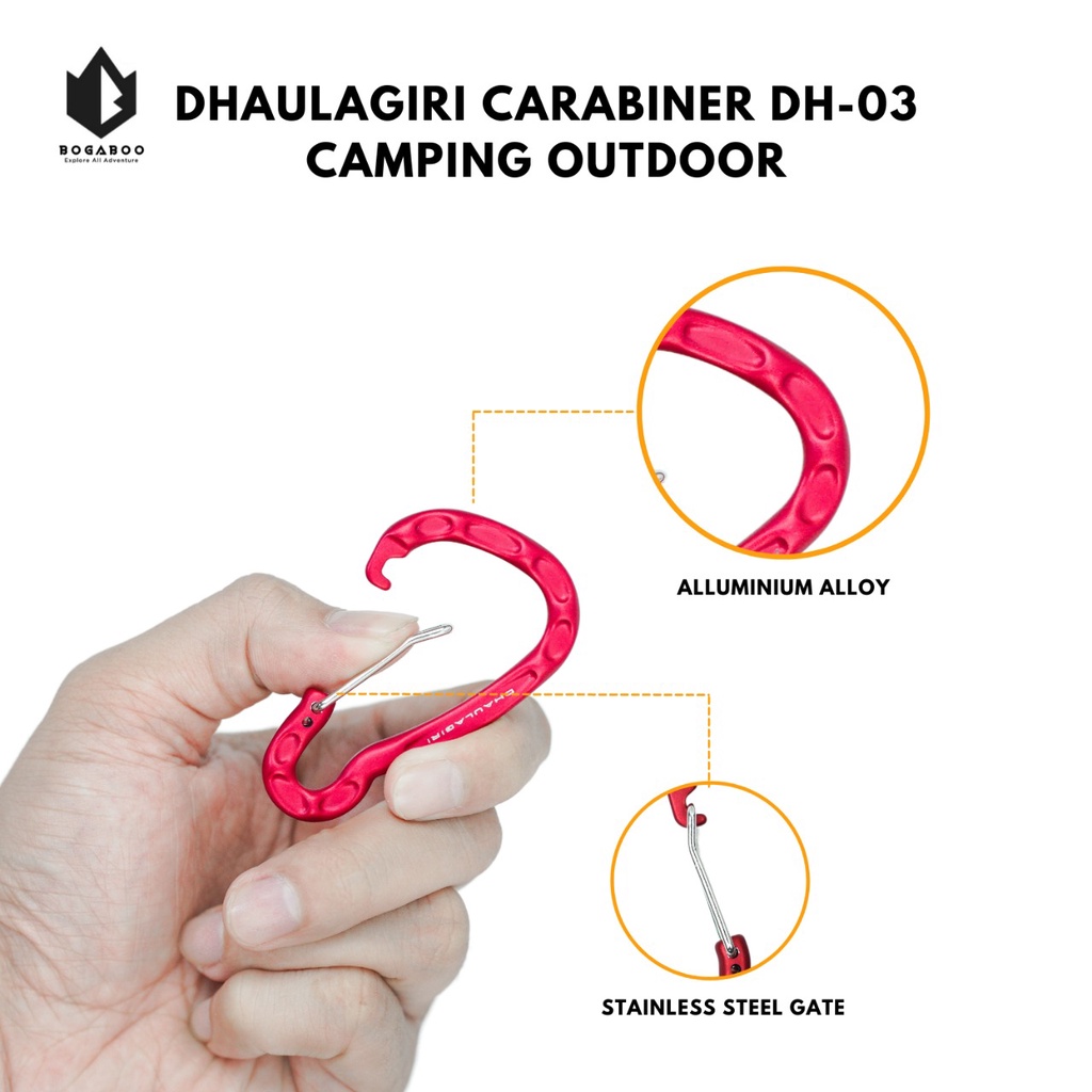 KARABINER DHAULAGIRI 03 - KARABINER DH - CARABINER - KARABINNER