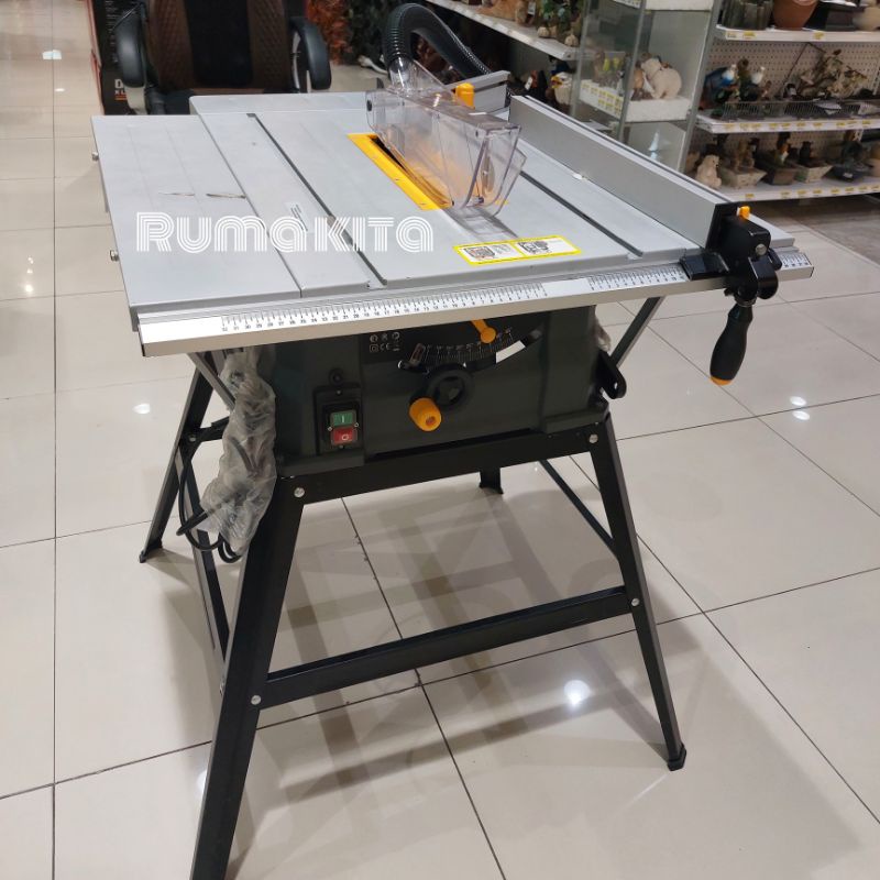 Krisbow table saw meja gergaji 80mm x 254mm