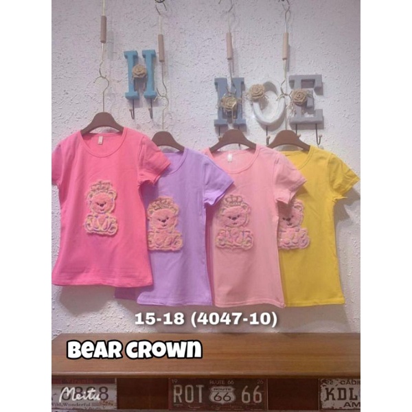 Kaos Atasan Anak Perempuan Import Hiasan Hidup 5-10 Tahun, Part 2