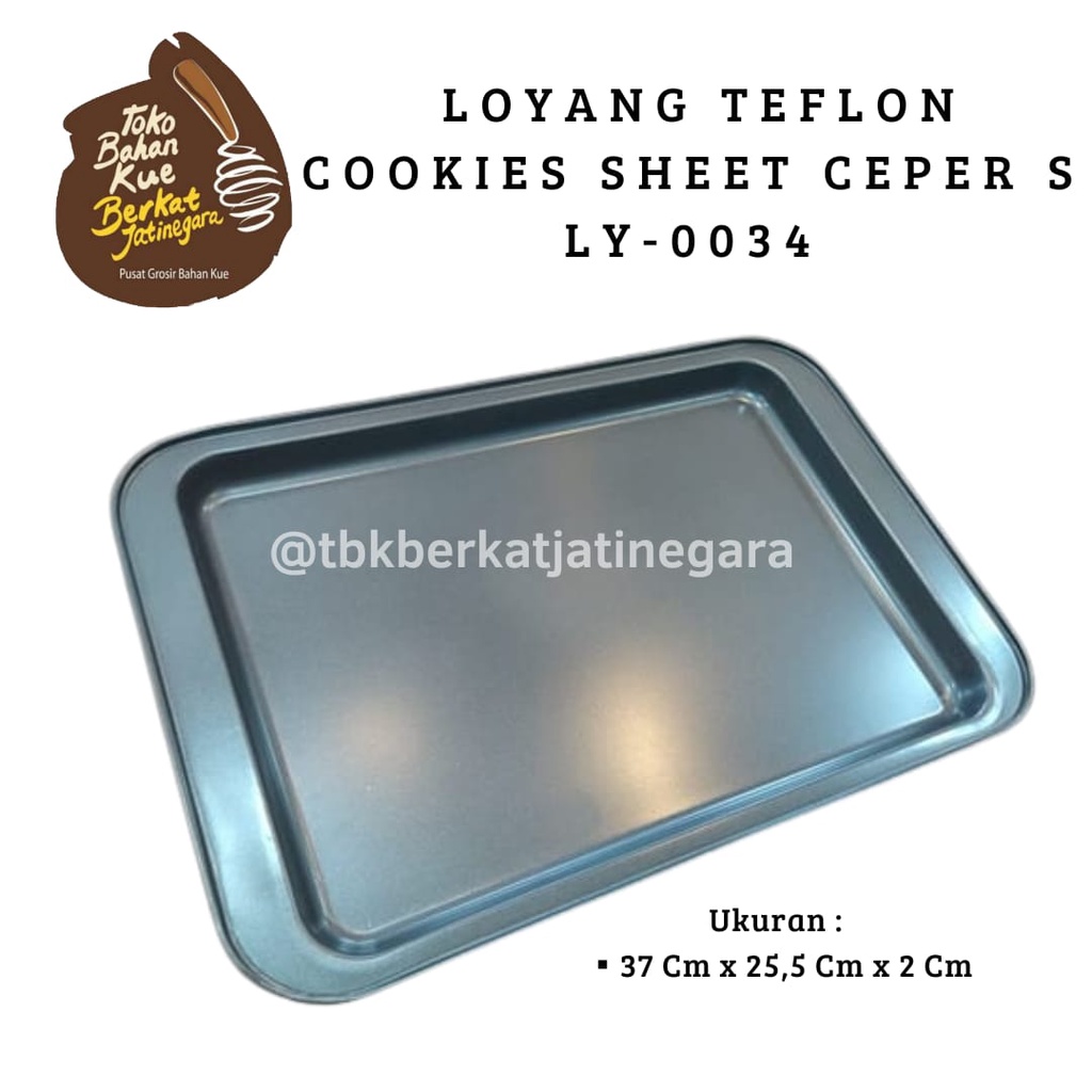 LOYANG TEFLON COOKIES SHEET CAPER S LY -034 / LOYANG KUE