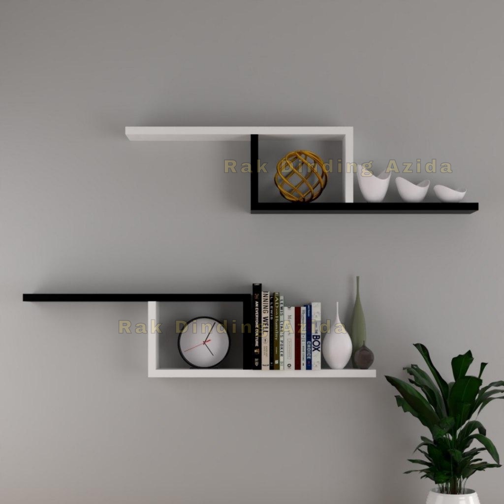 Rak Dinding Minimalis Serbaguna Rak Dinding Tempel Tembok Rak Buku Rak Bumbu Dapur Dekorasi dinding