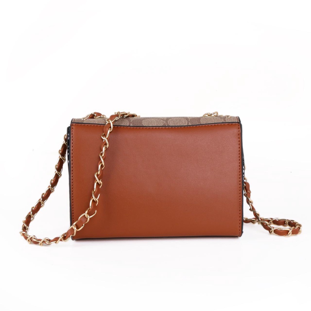 WOMEN SLING BAG SHOULDER SNAKE LEATHER 8001