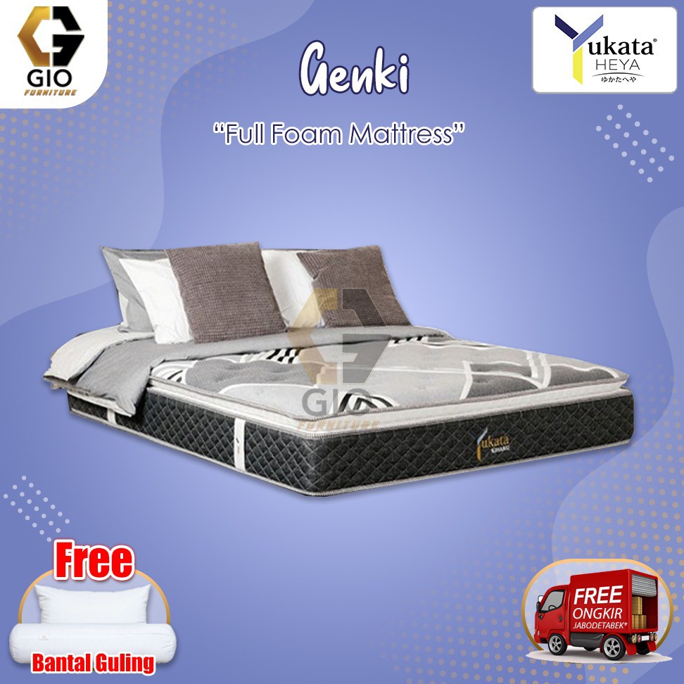 Kasur Yukata Heya Springbed Genki (Hanya Kasur)