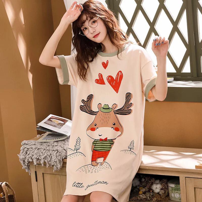 ~Cutevina~BAJU TIDUR TERUSAN WANITA IMPORT
