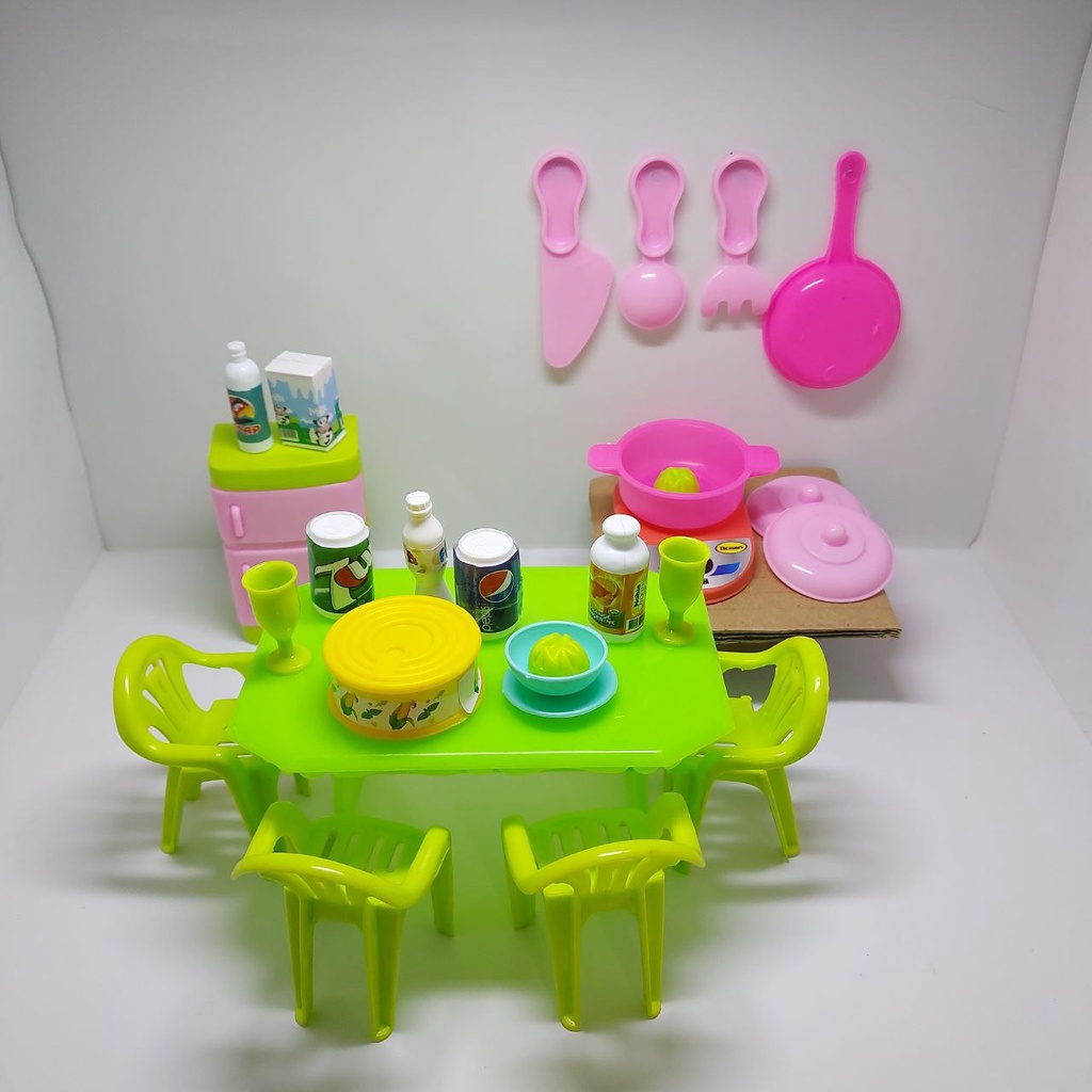 Mainan Edukasi Anak Meja Makan / Meja Set Toys