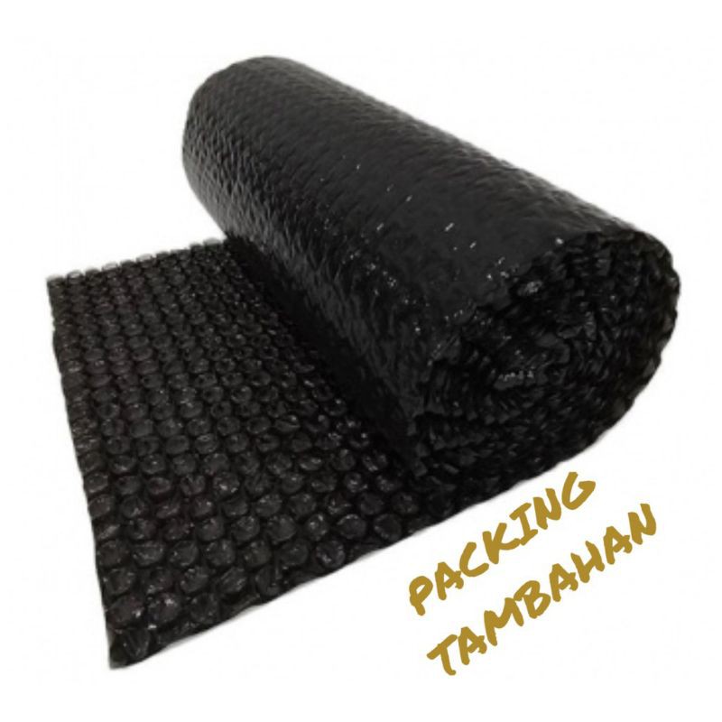 Bubble wrap packing tambahan supaya lebih tebal dan aman