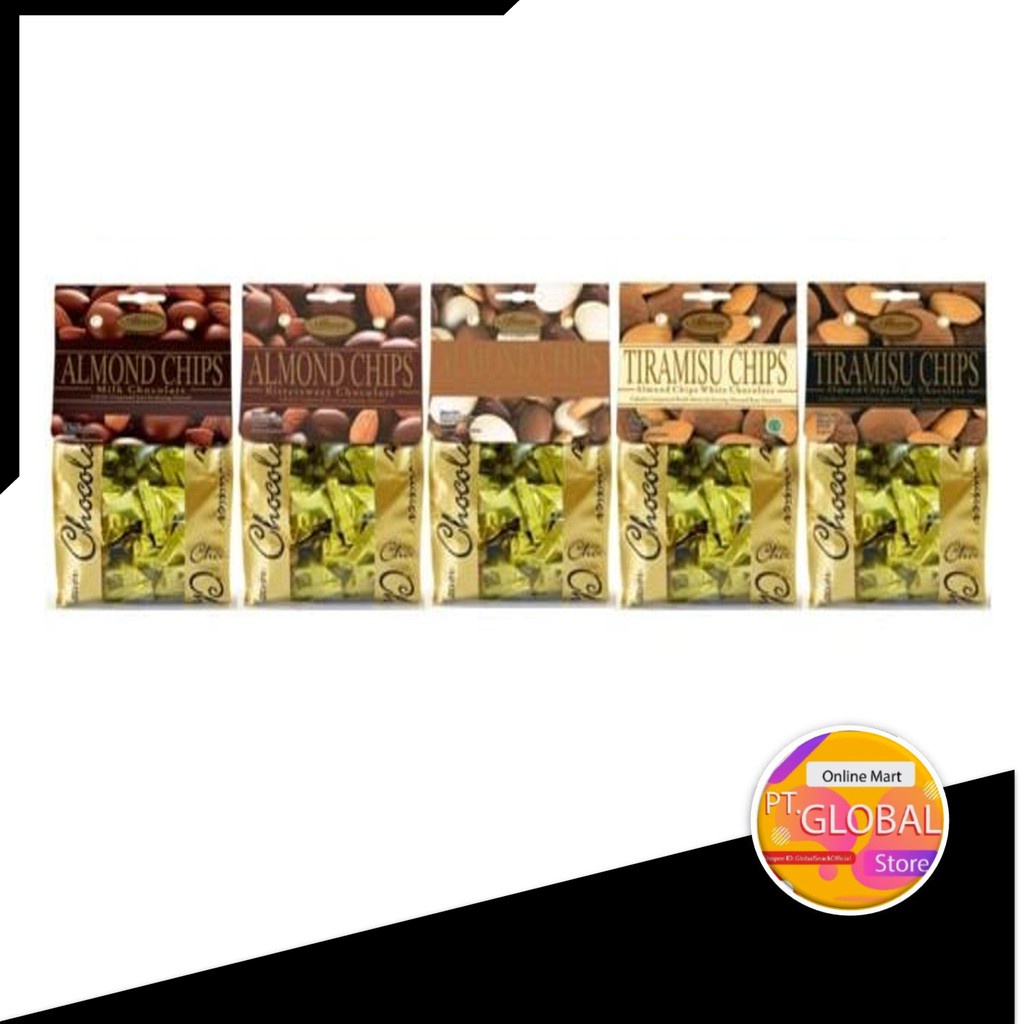 

Coklat Alessio Chips Chocolate Cokelat Malaysia Campuran Almond