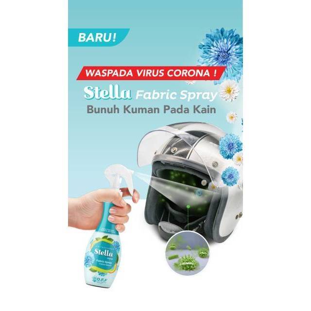 STELLA FABRIC SPRAY 200+45ml 99% BUNUH KUMAN!!