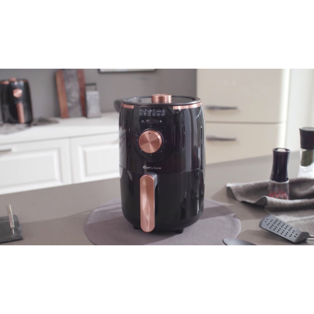 Stylies Air Fryer Alat Masak Sehat Penggorengan Listrik Tanpa Minyak Otomatis