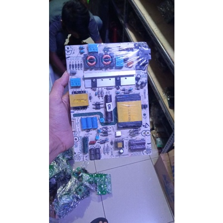 PSU LED POLYTRON PLD40T555 - POLYTRON PLD 40T555 - POWER SUPPLY REGULATOR MESIN TV LED POLYTRON