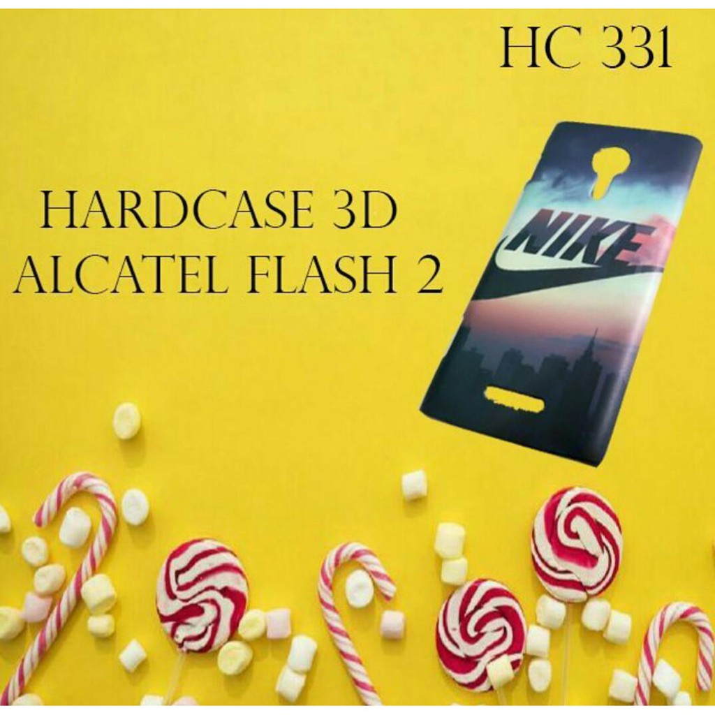 MURAH CUSTOM SOFTCASE HP ALCATEL FLASH 2 TEMA bebas DISKON