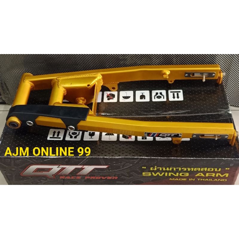Swing arm arem qtt Satria fu150 hexagonal HRS-01mounting bawah