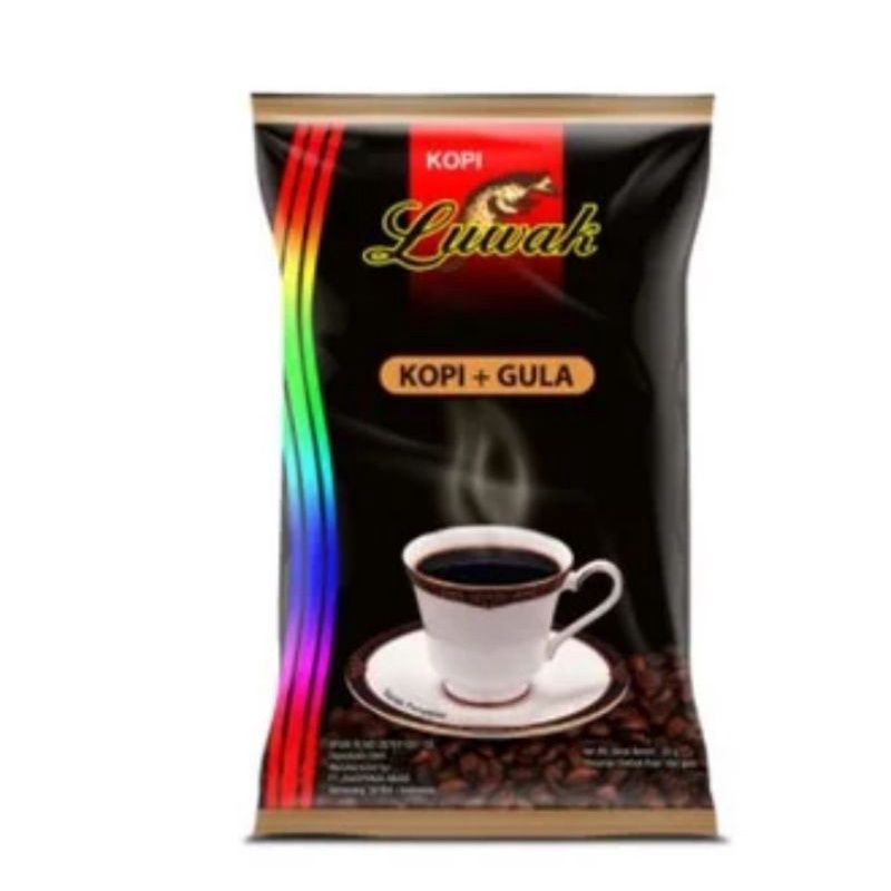 

kopi luwak kopi + gula harga per 1 pics / 1 sachet