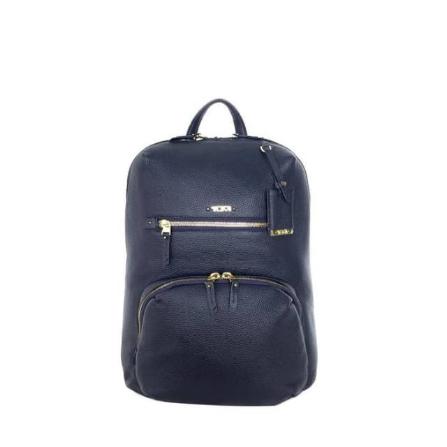 Tumi Voyaguer Halle Leather Backpack