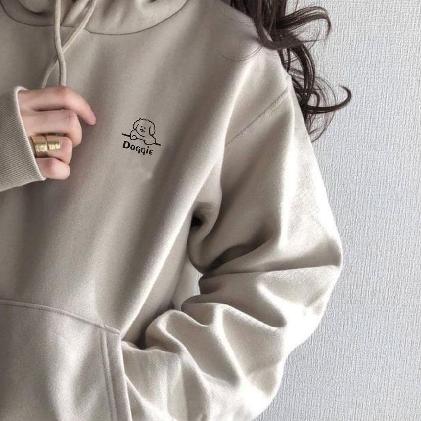 ♘ ilook | Hoodie Jumper Doggie | Sweater Hoodie Pria dan Wanita Fit to XL ➱