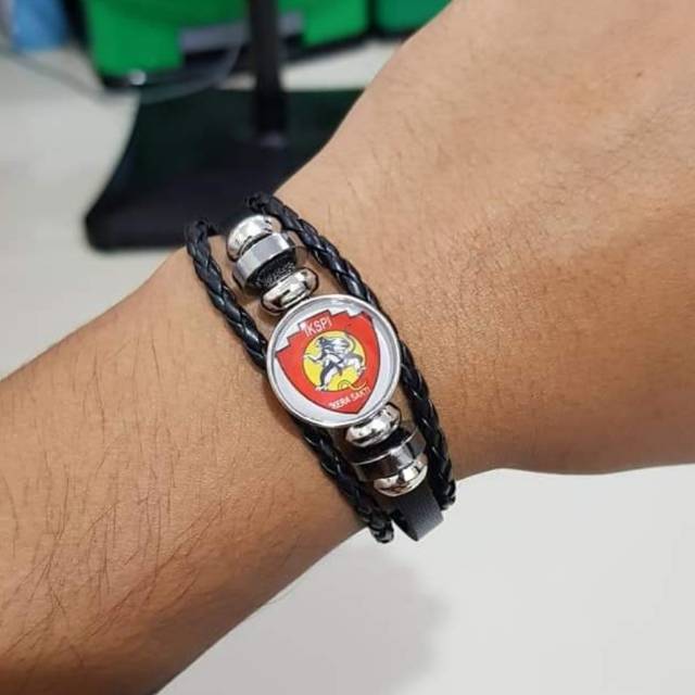 Gelang Custom Tema Kera Sakti IKSPI Kulit Multilayer