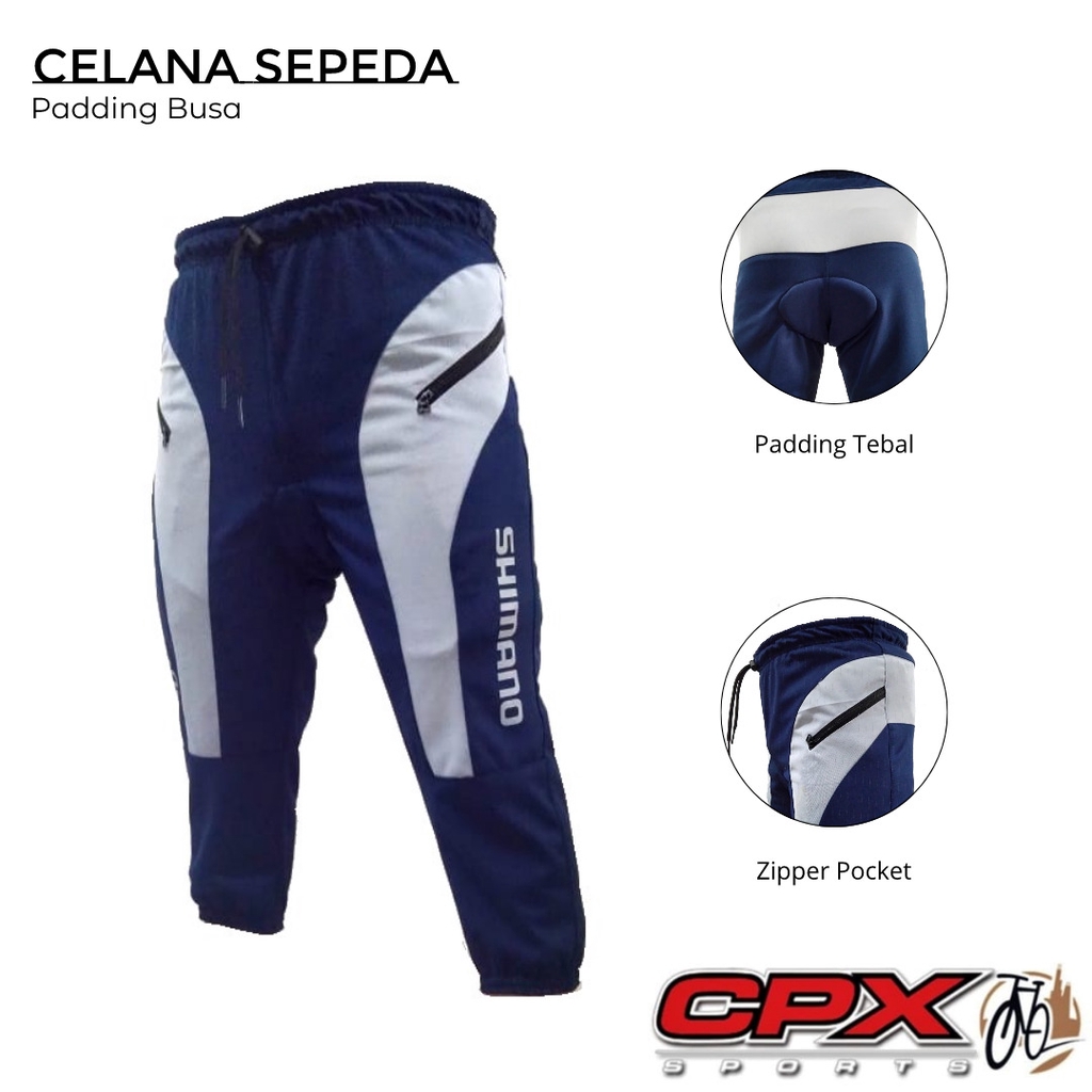  Celana  Sepeda Ketat  Training 3 4 CPX Shopee Indonesia