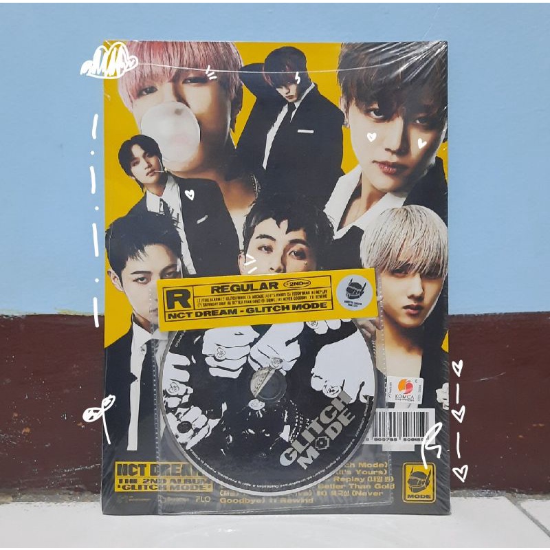 

[READY STOCK] NCT DREAM GLITCH MODE PHOTOBOOK VERSION " SCRATCH " GLIMO PB VER