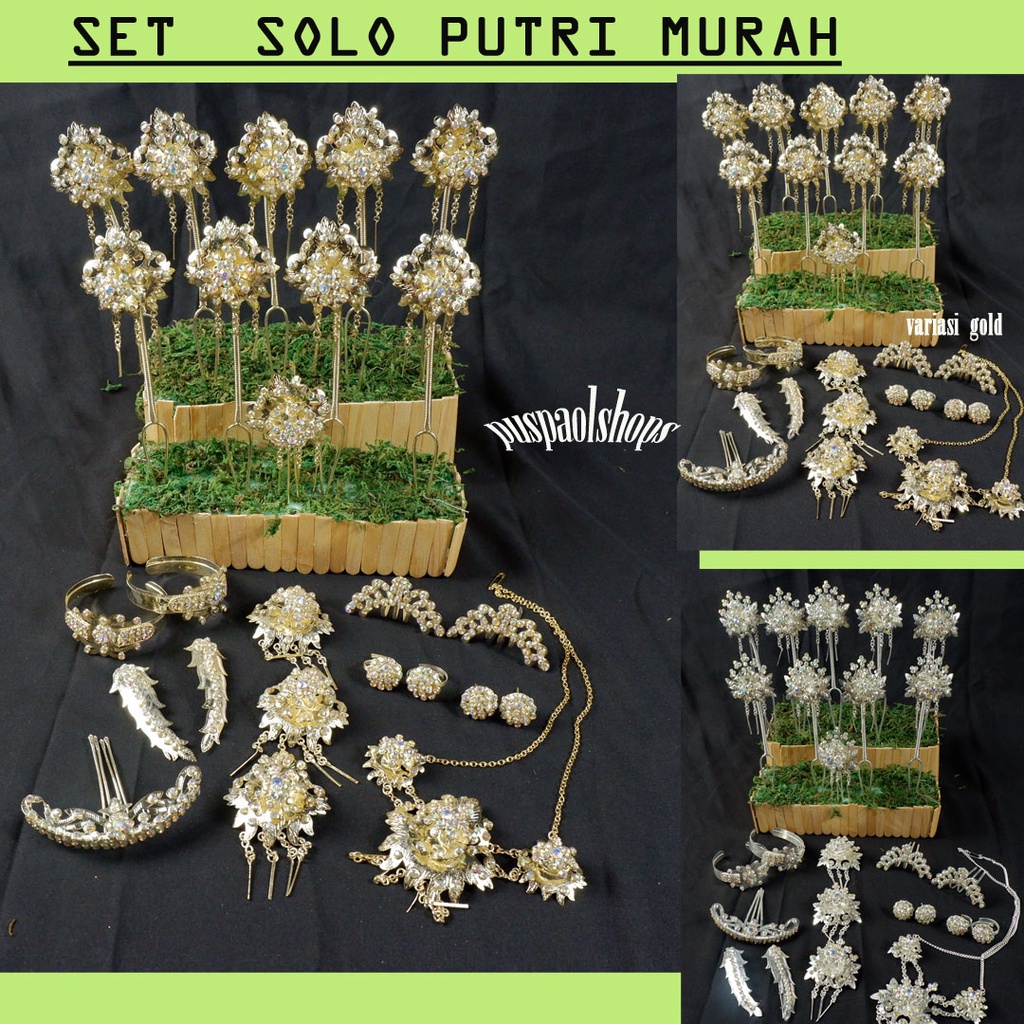 SET  SOLO PUTRI MURAH  PERHIASAN SOLO PUTRI