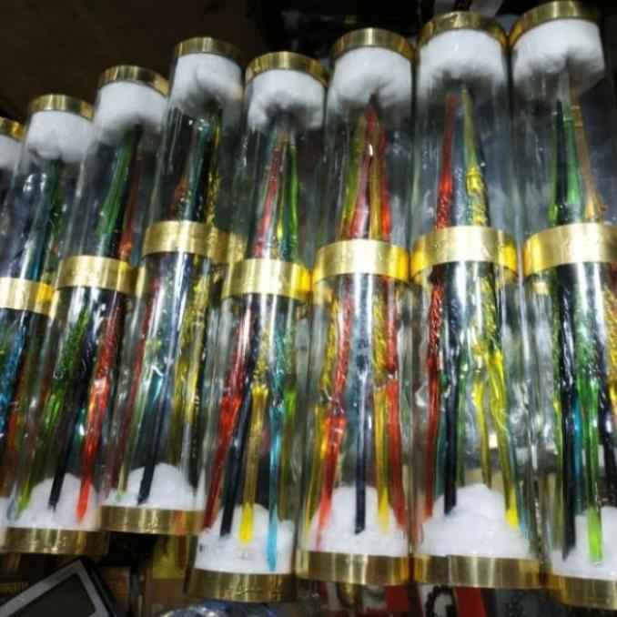 Minyak poni basalwa jarum 9 tabung jumbo