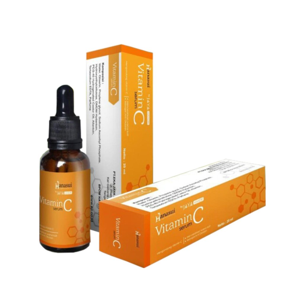 [ORI] Hanasui Serum Orange Vitamin C Mencerahkan Menjaga Kekenyalan Kelenturan Kehalusan Kulit Wajah | BPOM 20ml