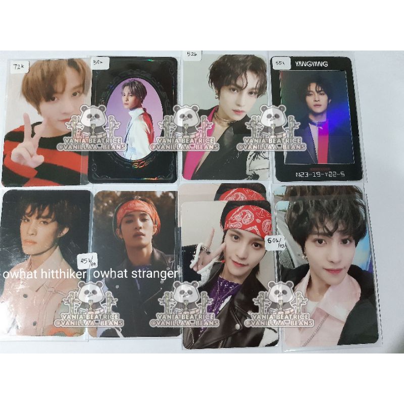Photocard PC Yangyang Yizhiyu (yzy) Resonance NCT 2020, Yearbook YB, Arrival, Access Card (AC), Owha