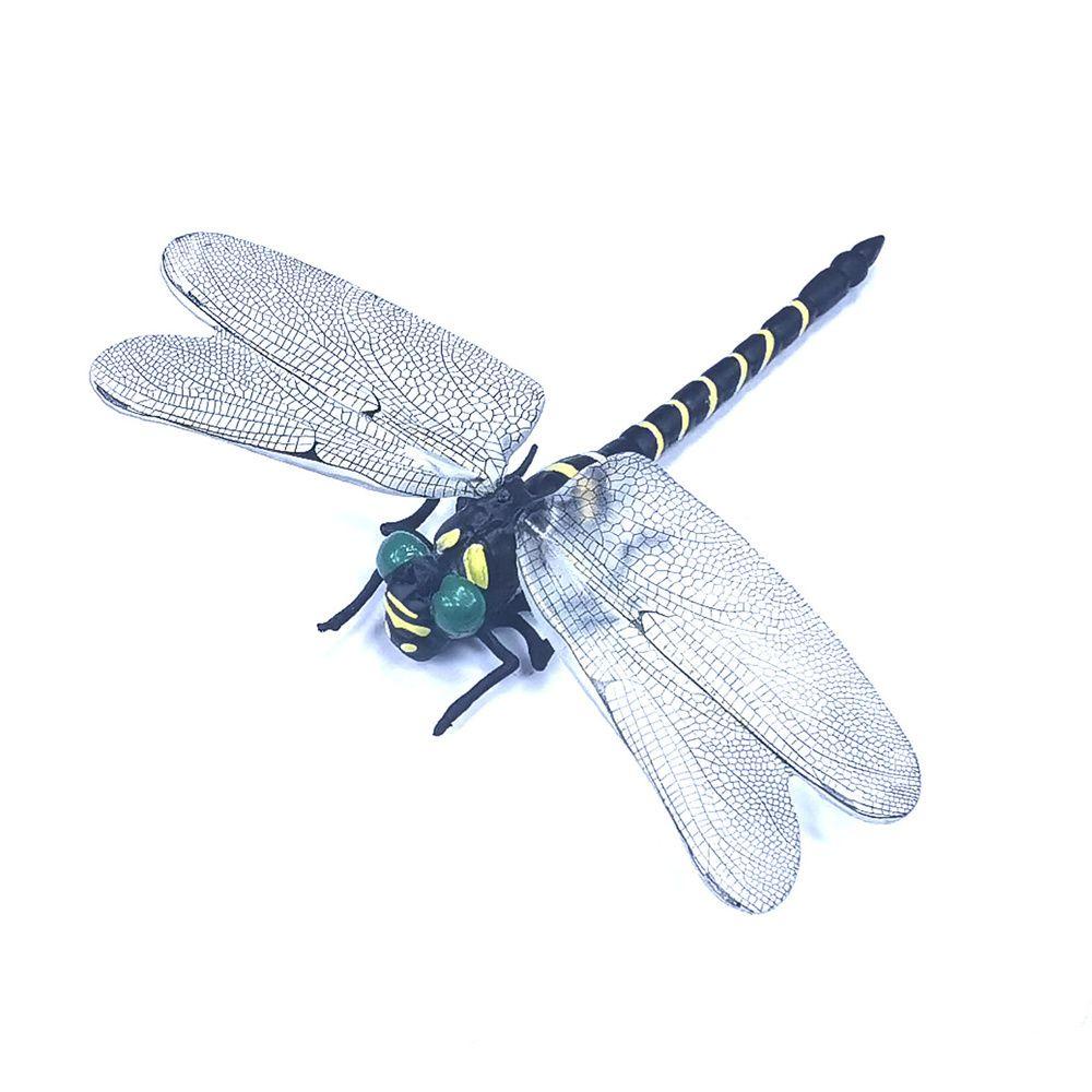 Lanfy Mainan Anak Model Capung Mainan Edukasi Model Hewan 12cm PVC Dragonfly Action Figure