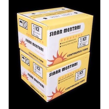 

Continuous Form Sinar Mentari 9,5" X 11" 3 Ply Ncr Prs