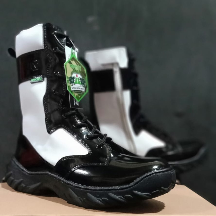 Sepatu PDL Provos Tni Kulit Asli MARCHAZ Sepatu PDL Provos Tni Security Satpam