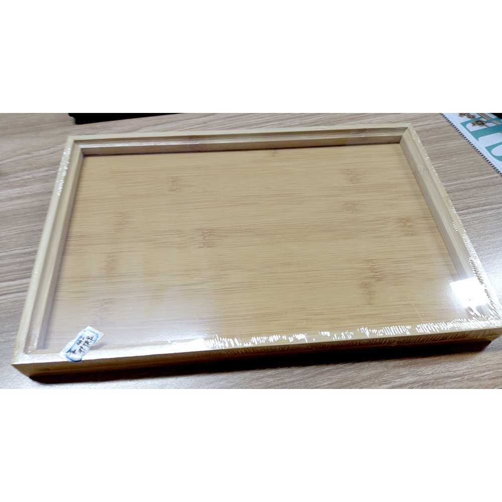 (BISA COD) RVOSTR NLSLASI Tatakan Teh China Bamboo Tea Tray - NL30