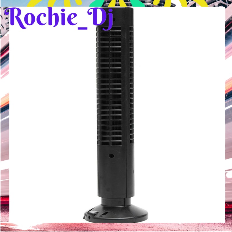 KIPAS ANGIN USB TOWER LEAFLESS ULTRA QUITE - YK-1208 - HITAM