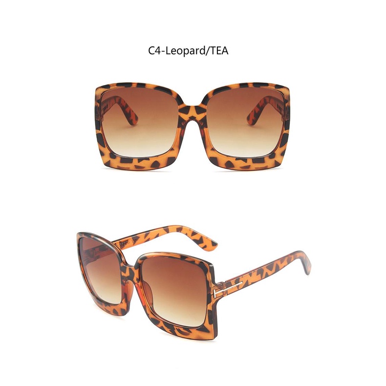 2021 new box ins European and American personality big frame street fashion sunglasses