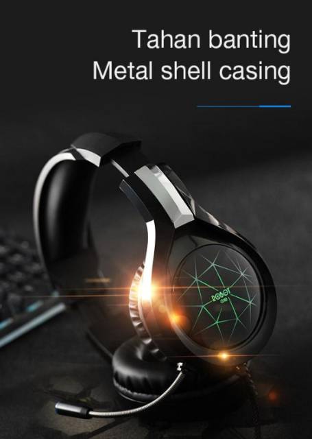 GAMING HEADPHONE ROBOT RH -G10 ORIGINAL HEADSET FOR GAME