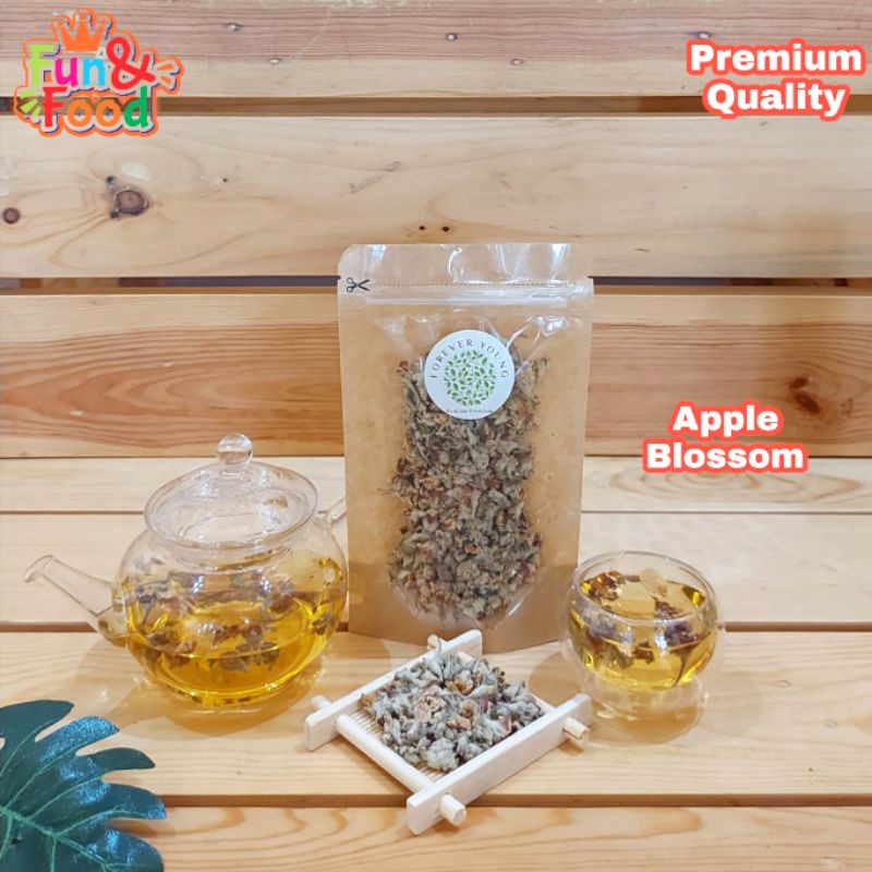 

Tea Premium Quality Teh Bunga Apple Kering Dried Apple Blossom | Teh Bunga Herbal Terlaris