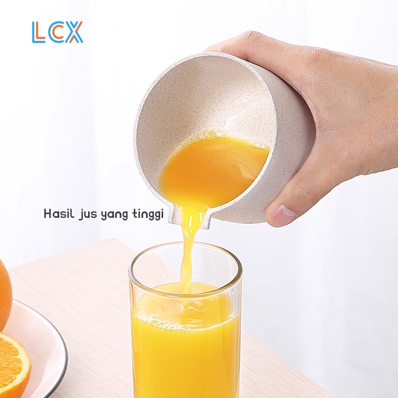 LCX Portabel Juice Extractor Manual Juicer Kecil Juicer Cup Mini Goreng Buah Juicer MultiFungsi