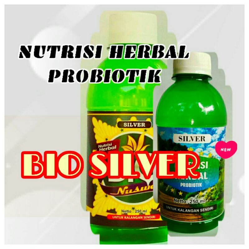 

BIO SILVER - NUTRISI HERBAL PROBIOTIK