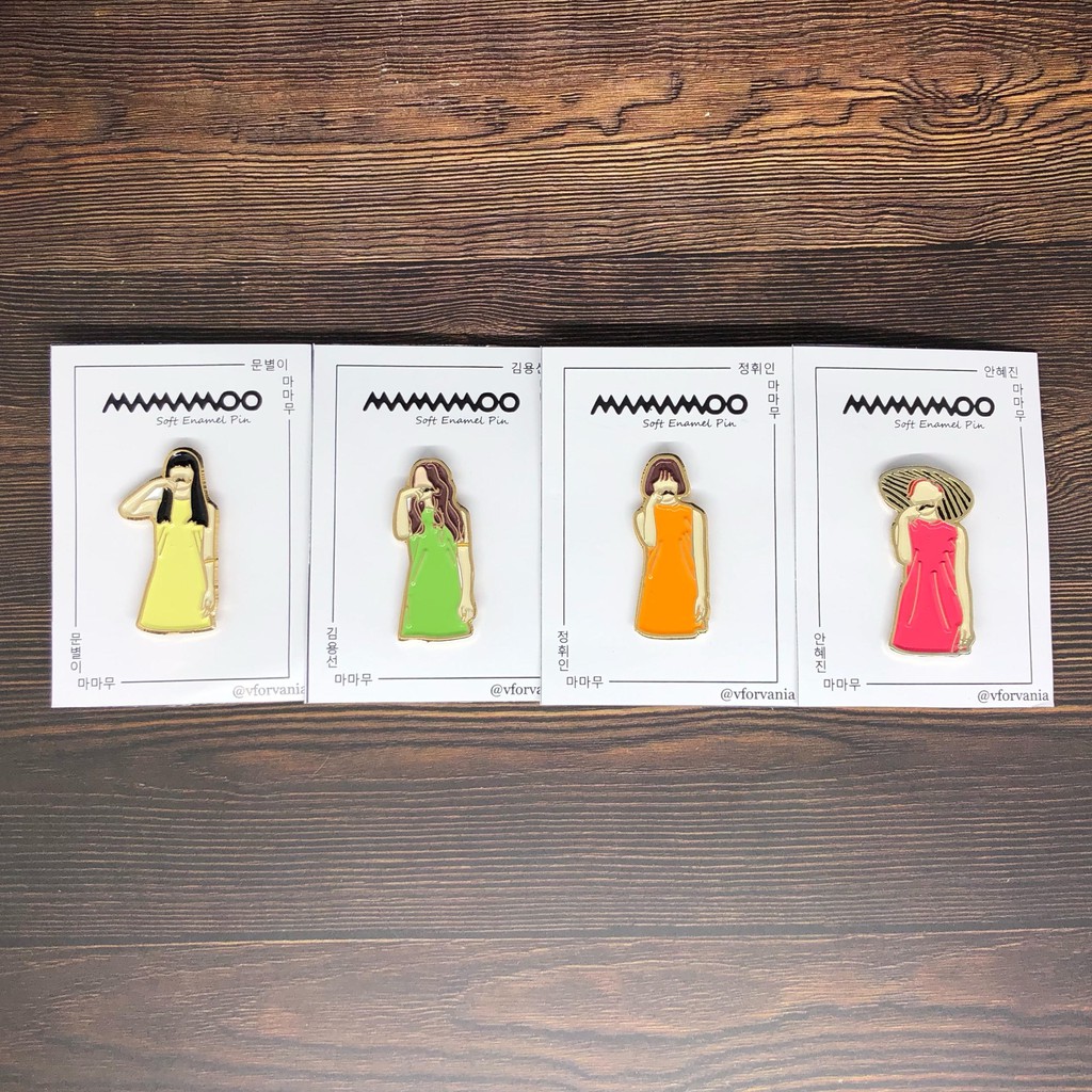 KPOP Mamamoo Enamel Pin / Badge