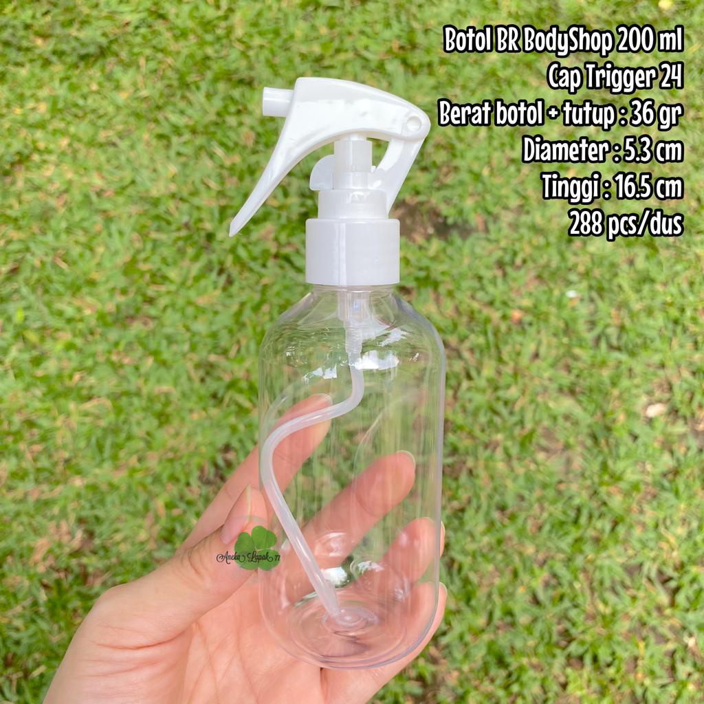 Botol TRIGGER BR Gendut 200 ml botol kemasan kosmetik 200 ml