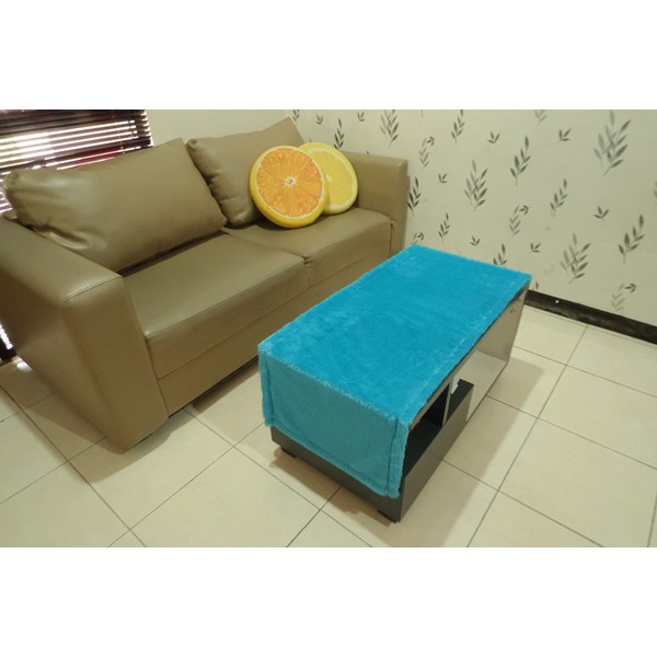 Bizzarpillow Taplak Meja Bulu Rasfur Ukuran 50 x 100 cm BZ269