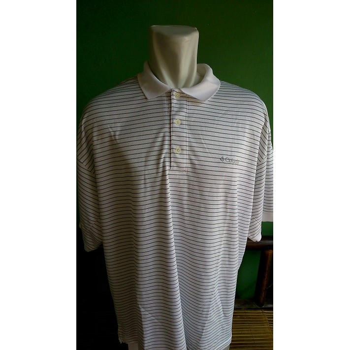 POLO BIG SIZE - Columbia Mens PFG Perfect Cast Omni-Shade - Kaos Kerah