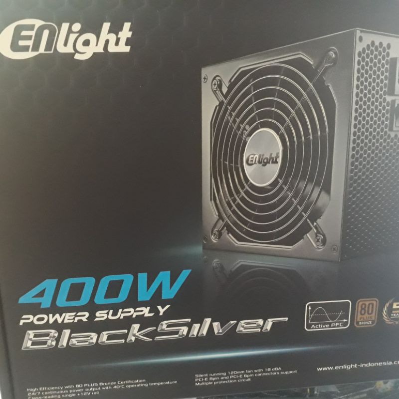 Power supply Enlight 400Watt 80Plus