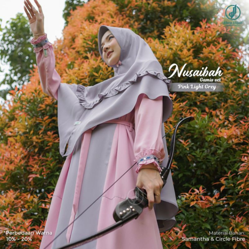 Nusaibah Gamis Set ORI By Alwa Hijab