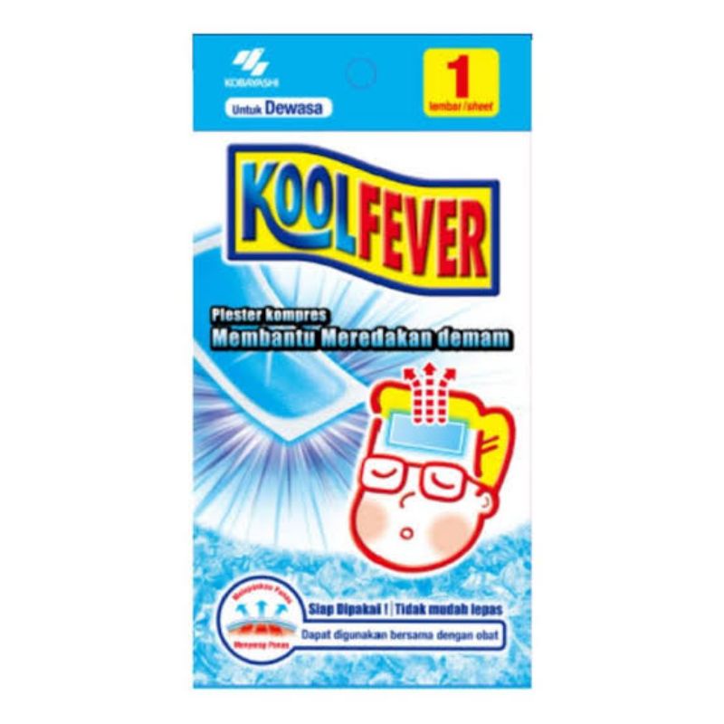 Koolfever kompres demam all varian per pcs